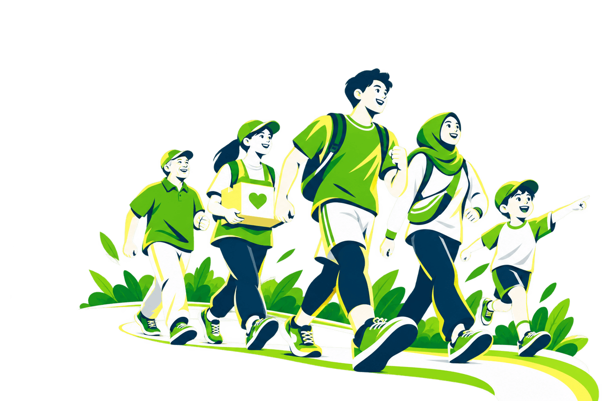 Komunitas Berjalan Bersama Walk Impact 2026
